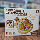 Kids Giraffe Whack-A-Mole Game - Toddler Pounding Toy with 2 Hammers for Hand-Eye Coordination & Fine Motor Skills  Sharpen Skills with the Fun Giraffe Whack-A-Mole Game! | Interactive Pounding Toy for Toddlers, Perfect for 2 Players